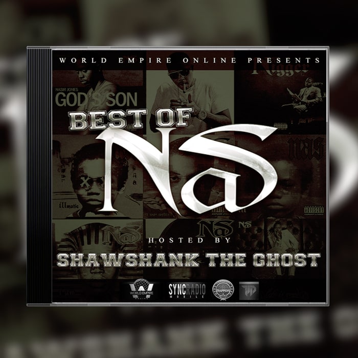 Grafik Design Album Cover DJ King Invictus - Best of Nas