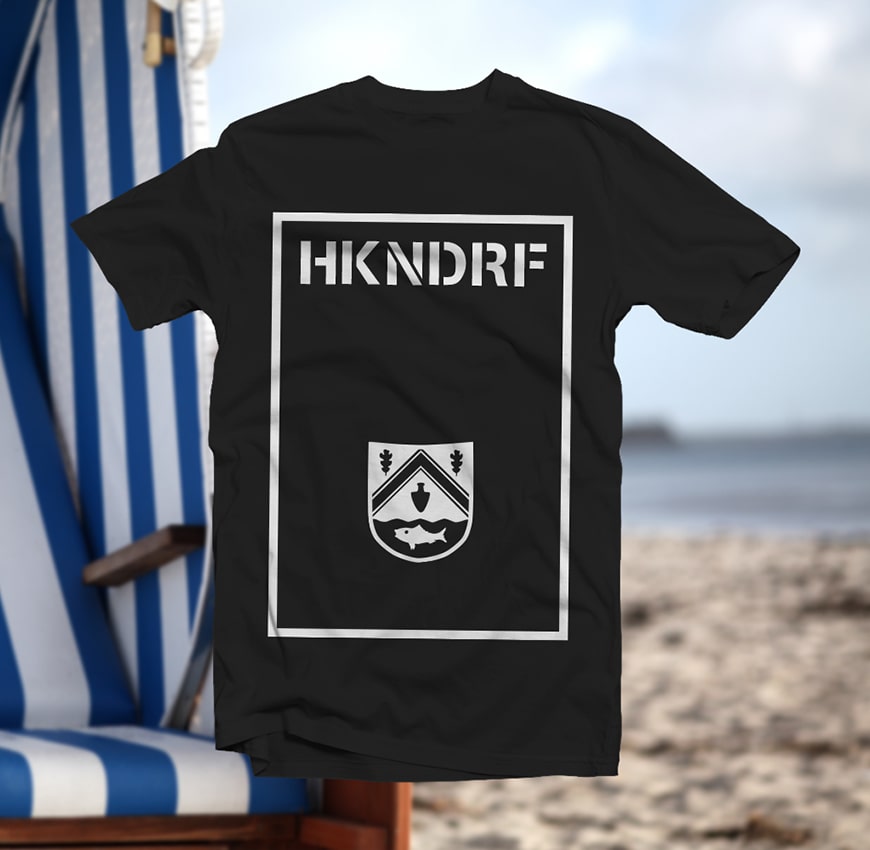 Grafik Design HKNDRF Wappen T-Shirt