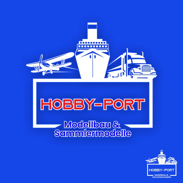 Hobby-Port Modellbau und Sammlermodelle Logo Design