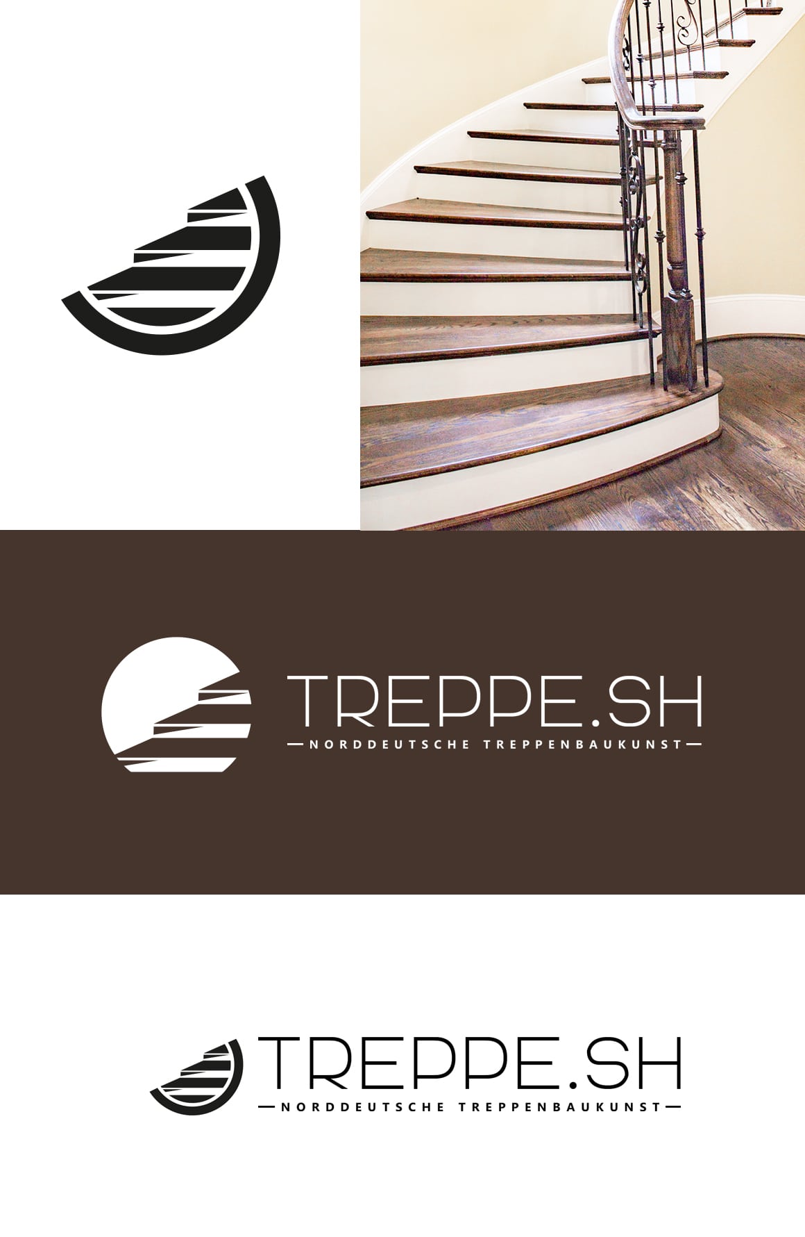 Treppe SH Norddeutsche Treppenbaukunst Logo Design Vorschau