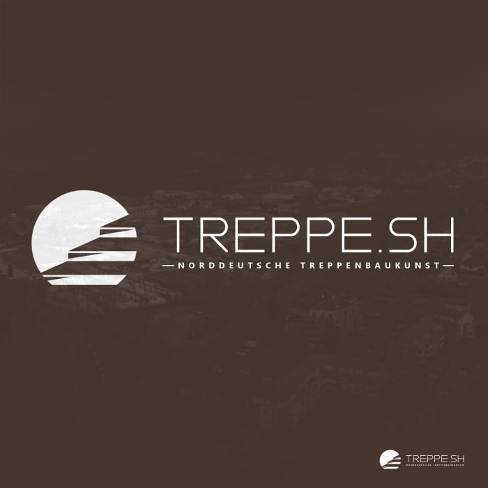 Treppe SH Norddeutsche Treppenbaukunst Logo Design